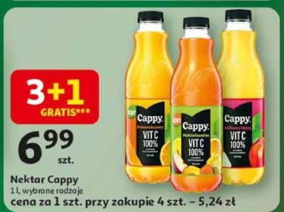 Nektar Cappy promocja w Auchan