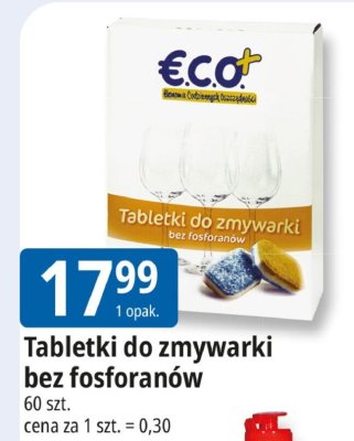 Tabletki do zmywarki bez fosforanów Eco promocja w Leclerc