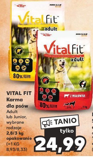 Karma dla ps贸w dr贸b Biofeed vitalfit promocja