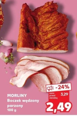 Boczek wędzony parzony 100 g promocja w Kaufland