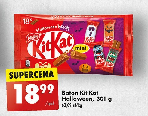 Batony mini halloween Kitkat promocja