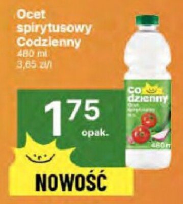 Ocet spirytusowy Codzienny promocja w Delikatesy Centrum
