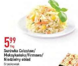 Sur贸wka niedzielny obiad Grze艣kowiak promocja