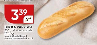Bułka paryska promocja w Chata Polska