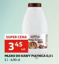 Mleko do kawy Piątnica promocja