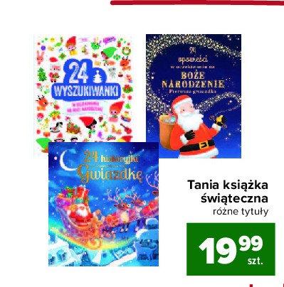 Książka 24 wyszukiwanki w oczekiwaniu na boże narodzenie promocja