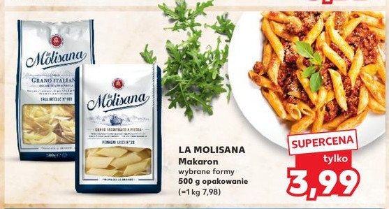Makaron tagliatelle La molisana promocja