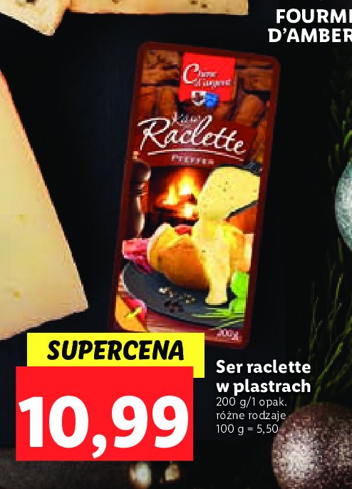 Ser raclette promocja