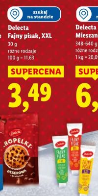 Fajny pisak Delecta XXL różne rodzaje promocja w Lidl