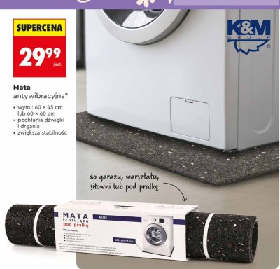 Mata antywibracyjna K&M  promocja w Biedronka