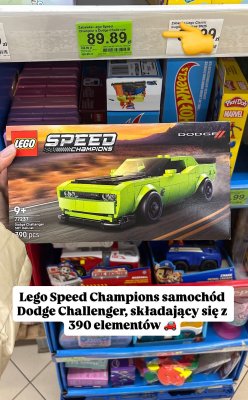 Zabawka Lego Speed Champions Dodge Challenger 77237 promocja w Dino