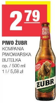 Piwo Żubr promocja w SPAR
