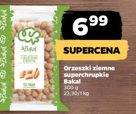 Orzeszki ziemne superchrupkie Bakal promocja