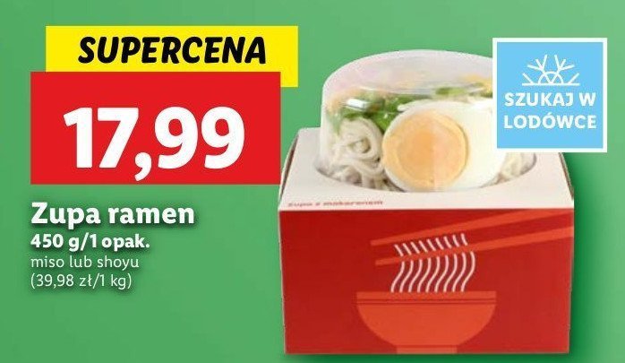 Zupa shoyu promocja