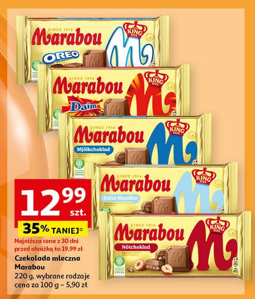 Czekolada oreo Marabou promocja