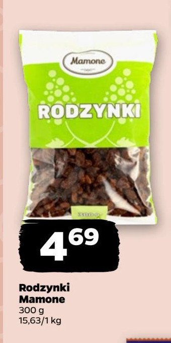 Rodzynki Mamone promocja