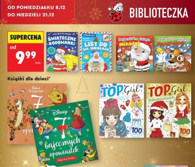 Książka TOP Girl Boże Narodzenie 100 promocja w Biedronka