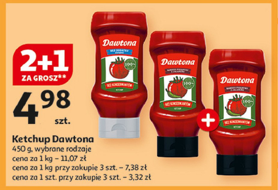 Ketchup bardzo pikantny z jalapeno Dawtona promocja