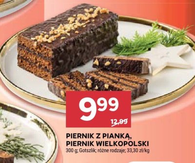 Piernik z pianką, piernik wielkopolski promocja w Stokrotka