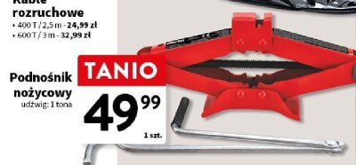 Podnośnik nożycowy promocja w Intermarche