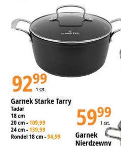 Garnek starke pro tarry 18 x 8 cm Tadar promocja