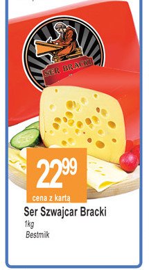 Ser szwajcar bracki BESTMILK promocja