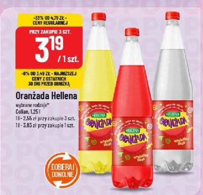 Oranżada Hellena promocja w POLOmarket