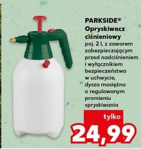 Opryskiwacz ciśnieniowy 2 l Parkside promocja w Kaufland