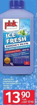 Koncentrat zimowego płynu do spryskiwaczy Ice Fresh 1L promocja w Selgros