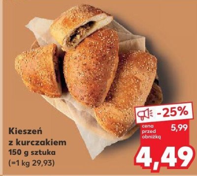 Kieszeń z kurczakiem promocja w Kaufland