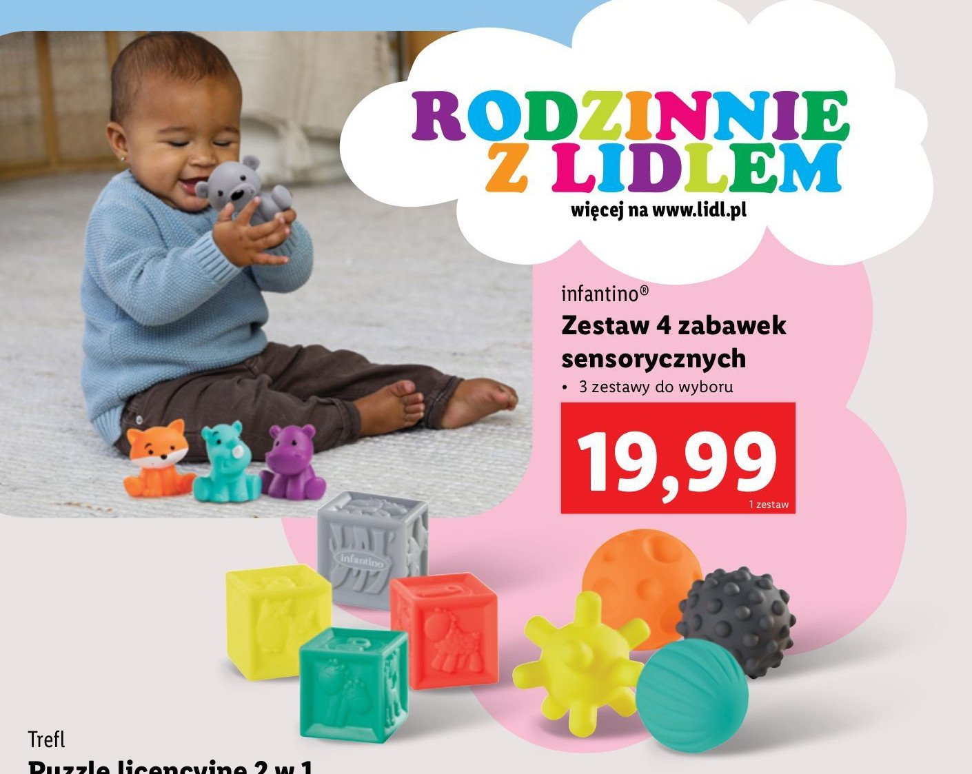 Zestaw zabawek sensorycznych promocja