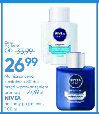 Balsam po goleniu chłodzący Nivea promocja