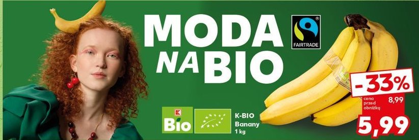 Banany K-classic bio promocja