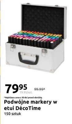 Podwójne markery w etui promocja w Action