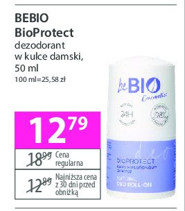 Dezodorant r贸偶a i jagody acai Be bio promocja