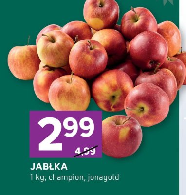 Jabłka Champion, Jonagold promocja w Stokrotka