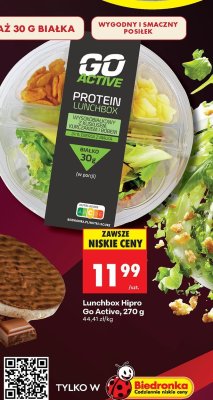 Lunchbox Hipro Go Active promocja w Biedronka