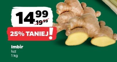 Imbir promocja w Netto