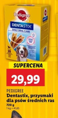 Przysmak dla psa Pedigree dentastix promocja