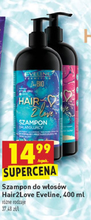 Szampon balansujący hair 2 love Eveline i'm bio promocja