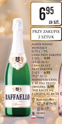 Napój winny musujący Raffaello promocja w Dino