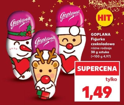 Figurka czekoladowa różne rodzaje promocja w Kaufland