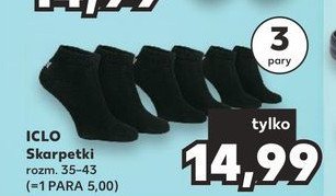 Skarpety damskie czarne Iclo promocja