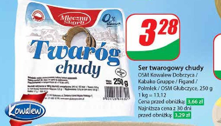 Twaróg chudy Figand promocja