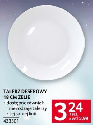 Talerz deserowy SELGROS 18 cm promocja w Selgros