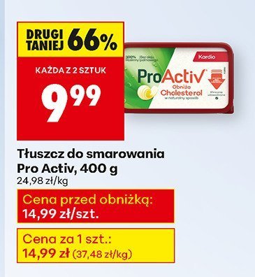Tłuszcz do smarowania Pro Activ, 400 g promocja w Biedronka