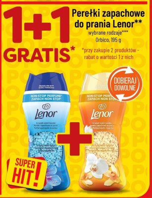 Perełki zapachowe do prania Lenor promocja w POLOmarket