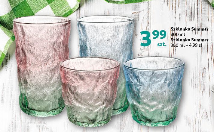 Szklanka summer 380 ml promocja