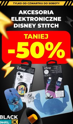 Akcesoria elektroniczne Disney Stitch promocja w Dealz
