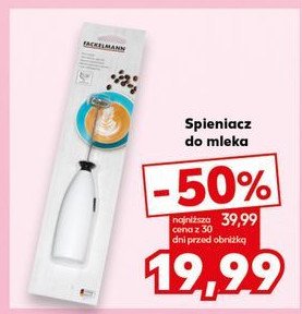 Spieniacz do mleka Fackelmann promocja